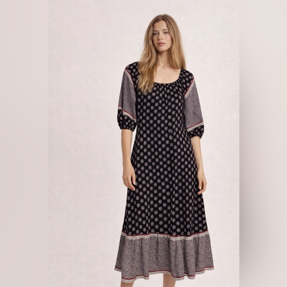 Handmade Vintage Modest Dress M